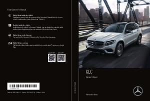 2018 Mercedes Benz GLC SUV Operator Manual